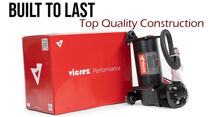 Vicrez 6 inch Low Vibration Palm Air Sander vzt146