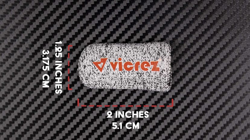 Vicrez 6 inch Low Vibration Palm Air Sander vzt146