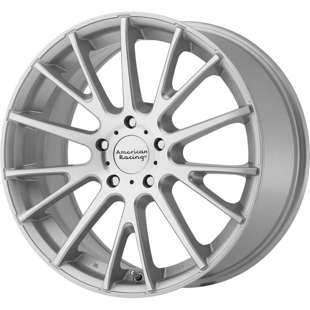 American Racing AR904 Bright Silver Machined Face Wheel (17