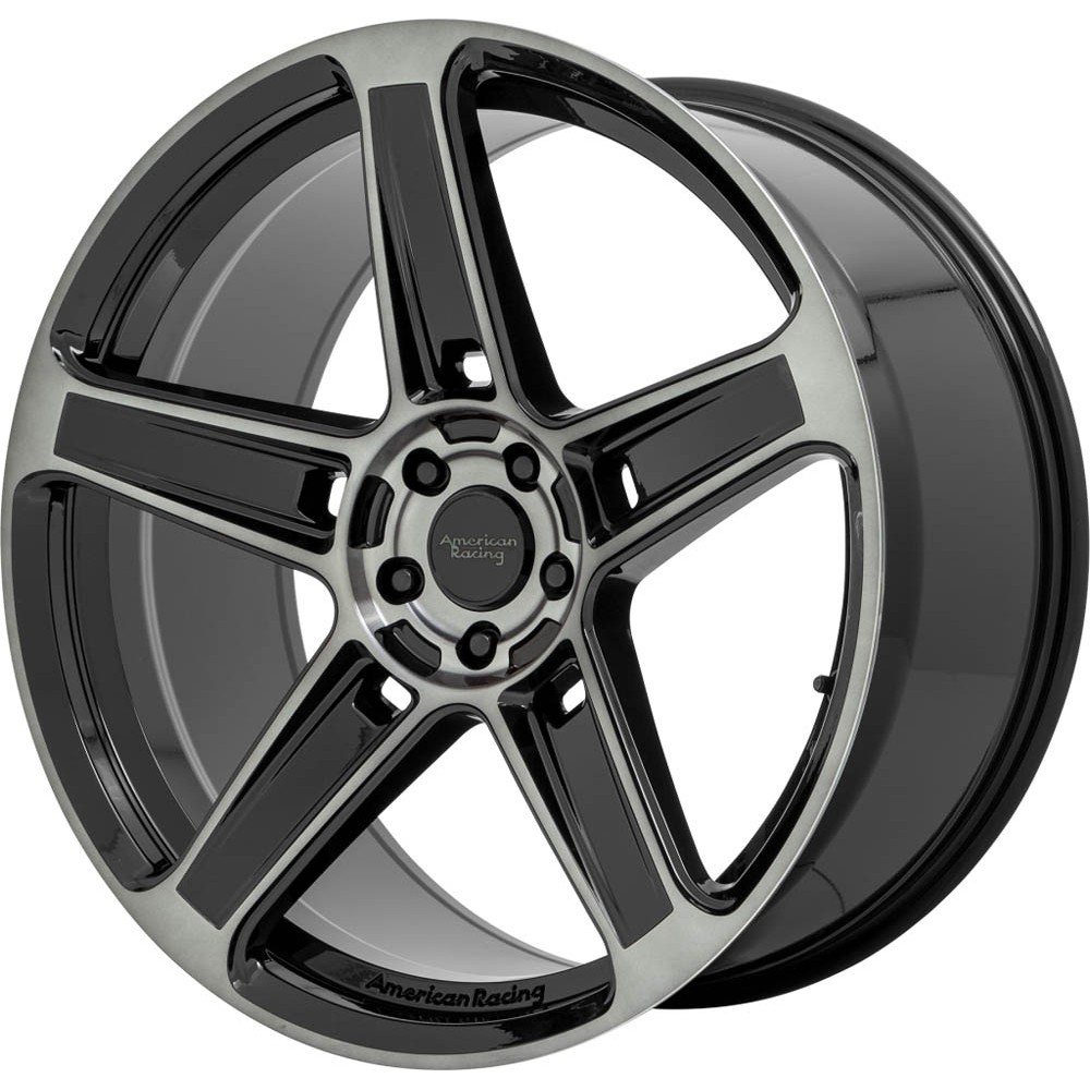 American Racing AR936 HELLION Gloss Black With Gray Tint Wheel 22" x 9" | Dodge Charger (RWD) 2011-2023