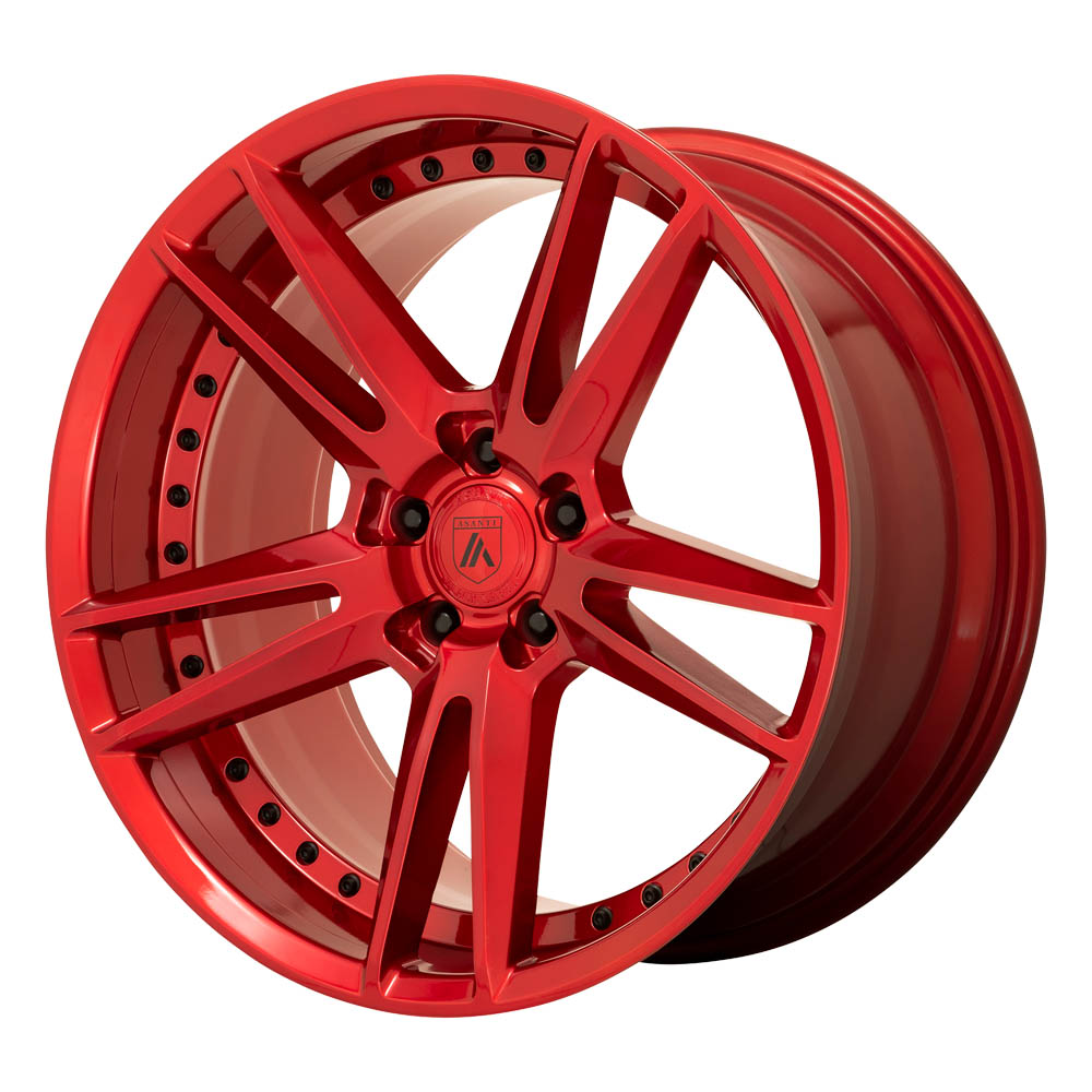 Asanti Black ABL-33 REIGN Candy Red Wheel (20" x 9", +35 Offset, 5x114.3 Bolt Pattern, 72.56mm Hub) vzn119682