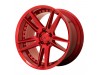 Asanti Black ABL-33 REIGN Candy Red Wheel (20" x 10.5", +38 Offset, 5x112 Bolt Pattern, 72.56mm Hub) vzn119675