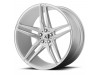 Asanti Black ABL-12 ORION Brushed Silver Carbon Fiber Insert Wheel 20" x 9" | Dodge Charger (RWD) 2011-2023