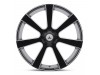 Asanti Black ABL-15 APOLLO Satin Black Milled Wheel (22" x 9", +15 Offset, 5x115 Bolt Pattern, 72.56mm Hub) vzn119608