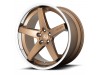 Asanti Black ABL31 REGAL Satin Bronze With Chrome Lip Wheel 20" x 9" | Dodge Charger (RWD) 2011-2023