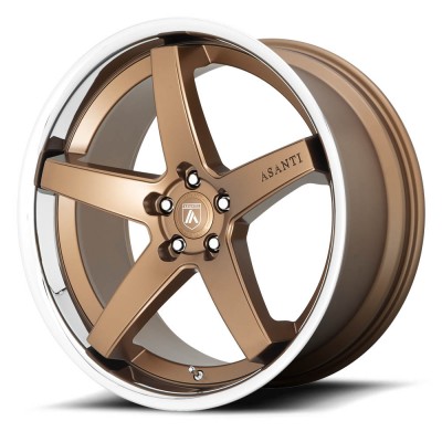 Asanti Black ABL31 REGAL Satin Bronze With Chrome Lip Wheel 20" x 9" | Chevrolet Camaro 2016-2023
