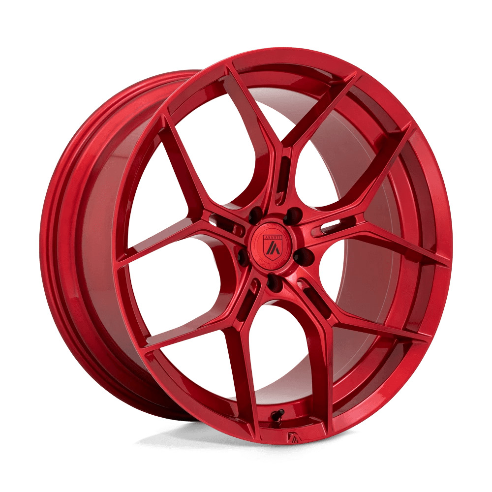 Asanti Black ABL-37 MONARCH Candy Red Wheel 22" x 9" | Dodge Challenger (RWD) 2008-2023