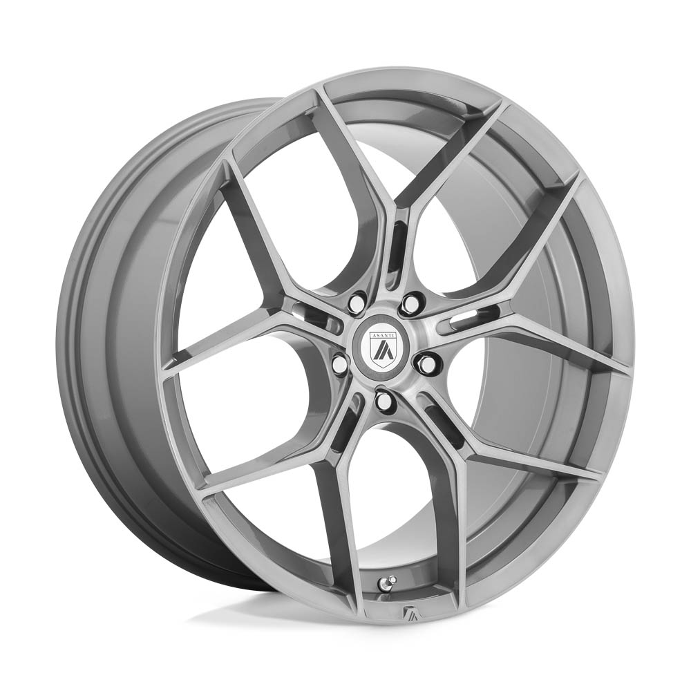 Asanti Black ABL-37 MONARCH Titanium Brushed Wheel 22" x 9" | Chevrolet Camaro 2016-2023