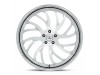 Asanti Forged AF862 Brushed Two Piece Wheel (26" x 10", +5 Offset, 5x127 Bolt Pattern, 78.1mm Hub, Directional-Right) vzn119740