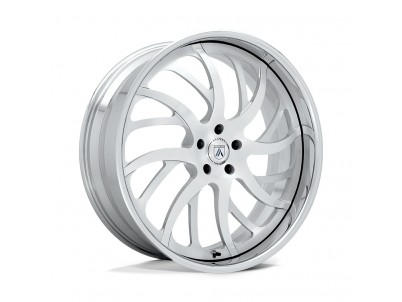 Asanti Forged AF862 Brushed Two Piece Wheel (26" x 10", +5 Offset, 5x127 Bolt Pattern, 78.1mm Hub, Directional-Left) vzn119739