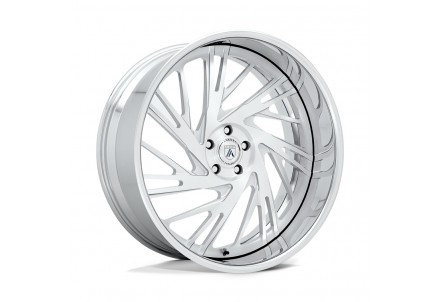 Asanti Forged AF868 Brushed Two Piece Wheel (26" x 9", -2 Offset, 5x120.65 Bolt Pattern, 73.1mm Hub, Directional-Right) vzn119766