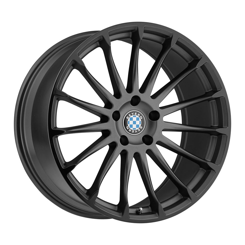 Beyern Aviatic Matte Gunmetal With Gloss Black Lip Wheel 20" x 10" | Chevrolet Camaro 2016-2023