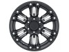 Black Rhino Asagai Matte Black And Machined With Stainless Bolts Wheel (18
