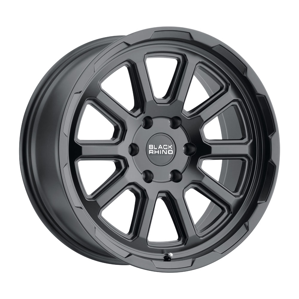 Black Rhino Chase Matte Black Wheel 17" x 9" | Ford F-150 2021-2023
