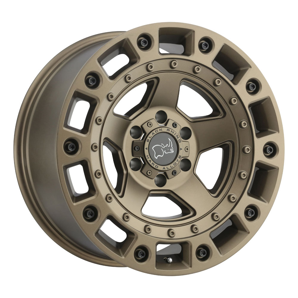 Black Rhino Cinco Bronze With Black Bolts Wheel 17" x 9.5" | Ford F-150 2021-2023