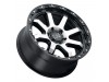 Black Rhino Coyote Gloss Black With Machined Face And Stainless Bolts Wheel (18