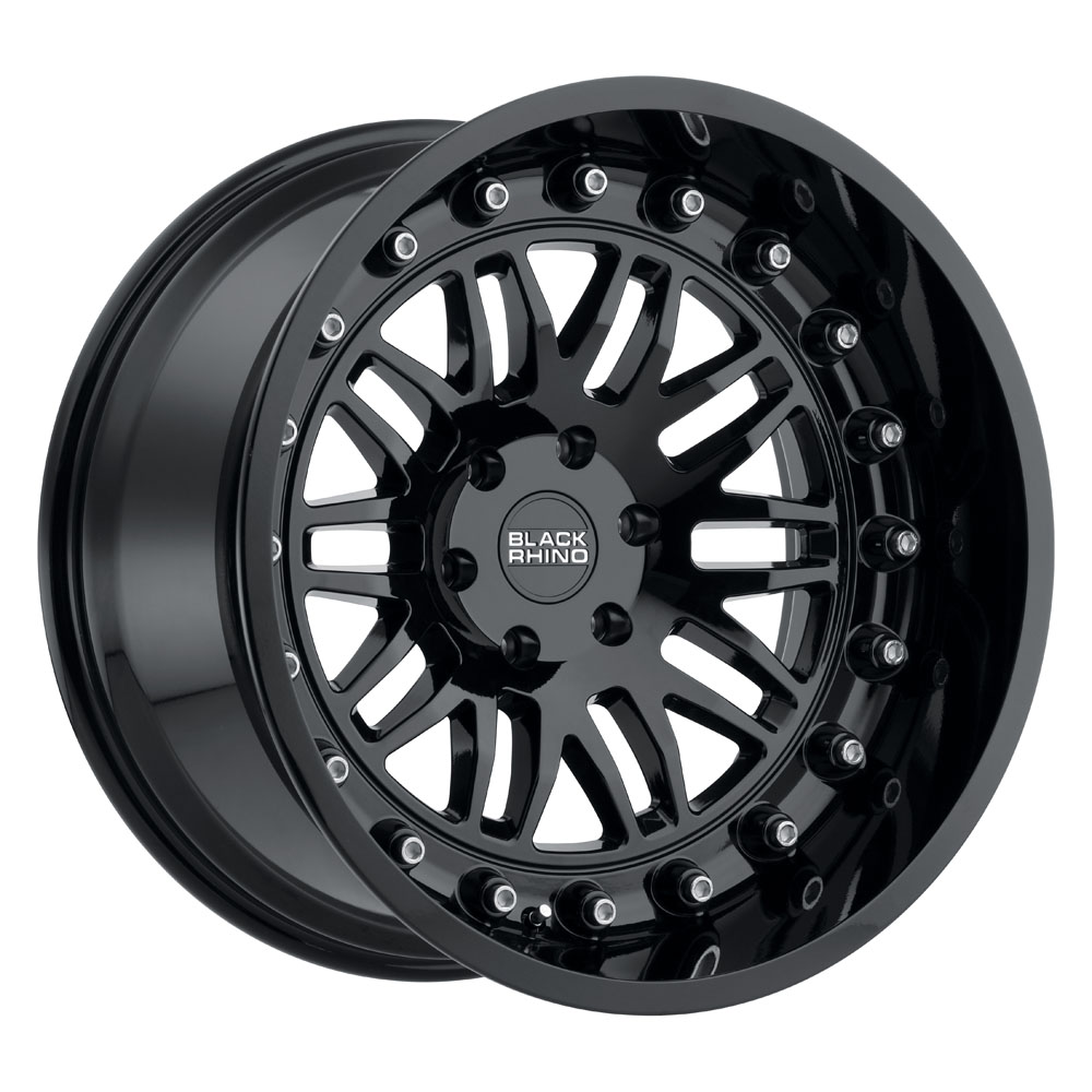 Black Rhino Fury Gloss Black Wheel 18" x 9.5" | Chevrolet Silverado 1500 2019-2022