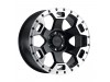 Black Rhino Gauntlet Gloss Black With Mirror Machined Ring Wheel 20" x 9" | RAM 1500 (6-Lug) 2019-2023