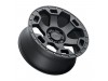 Black Rhino Gauntlet Semi Gloss Black With Gunmetal Bolts Wheel (17