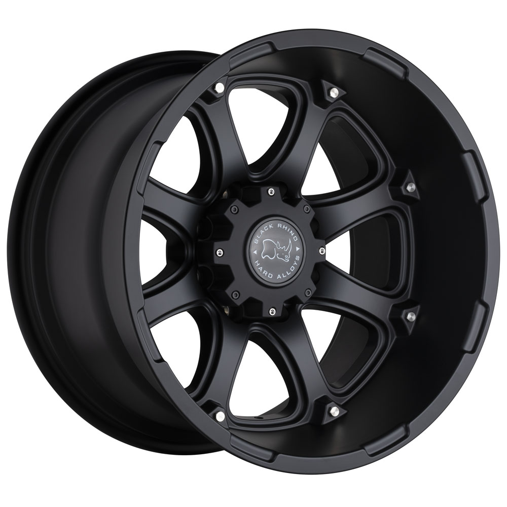Black Rhino Glamis Matte Black Wheel 18" x 9" | Ford F-150 2021-2023