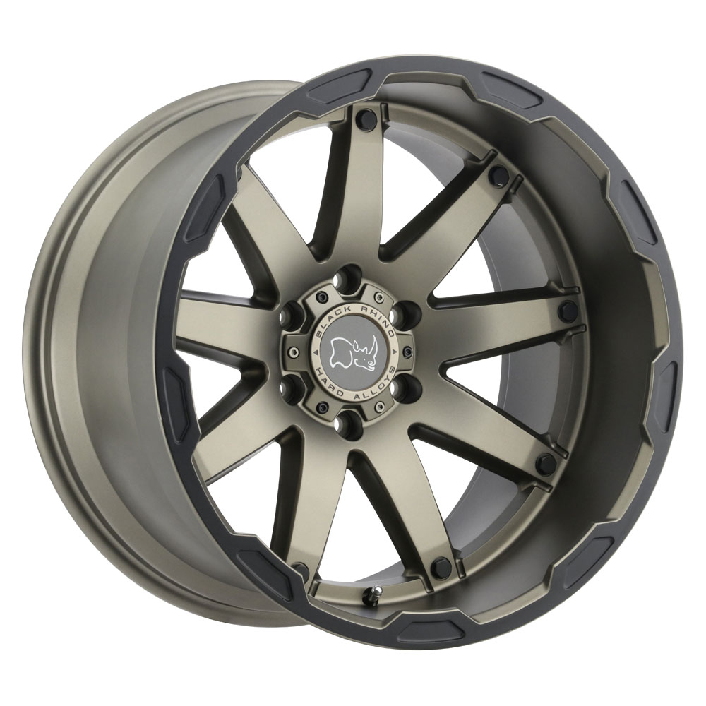 Black Rhino Oceano Matte Bronze With Black Ring Wheel 20" x 9.5" | Ford F-150 2021-2023