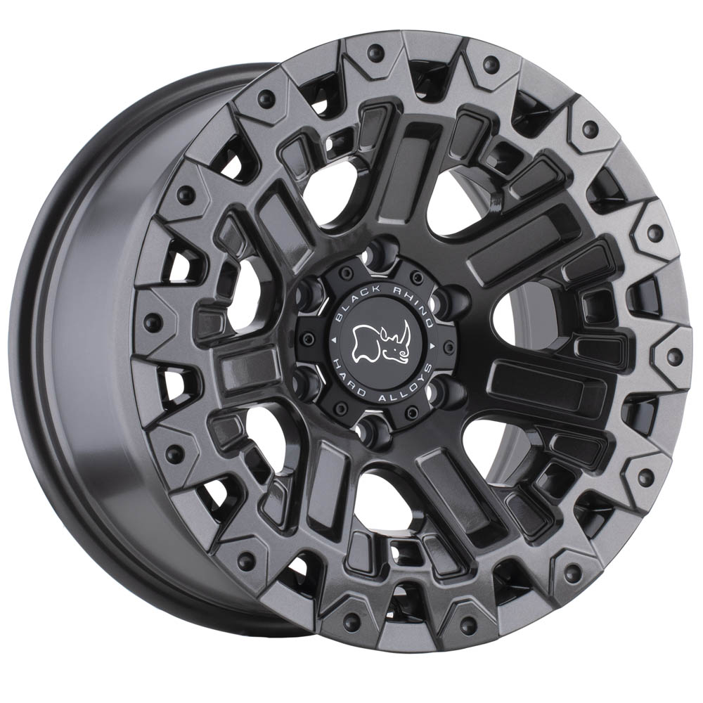 Black Rhino Ozark Gloss Gunmetal Wheel 17" x 9.5" | Ford F-150 2021-2023