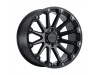 Black Rhino Pinnacle Semi Gloss Black With Gunmetal Bolts Wheel (20