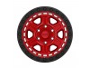 Black Rhino Reno Candy Red With Black Ring And Bolts Wheel 20" x 9.5" | Chevrolet Silverado 1500 2019-2022