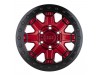 Black Rhino Rift Beadlock Candy Red With Black Ring Wheel (17
