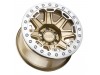 Black Rhino Rift Beadlock Matte Gold With Machined Ring Wheel 17" x 8.5" | Ford F-150 2021-2023
