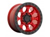 Black Rhino Riot Candy Red With Black Ring And Bolts Wheel 17" x 8.5" | Ford F-150 2021-2023