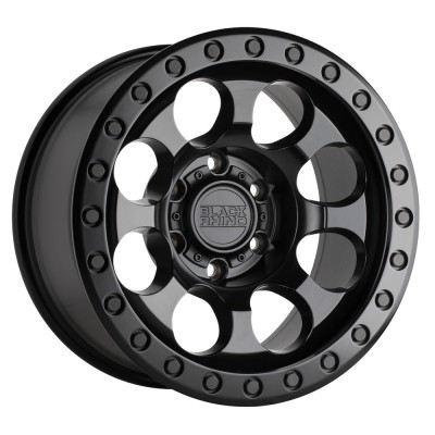 Black Rhino Riot Matte Black Wheel 17" x 8.5" | Ford F-150 2021-2023