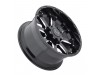 Black Rhino Sierra Gloss Black With Milled Spokes Wheel (18