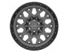 Black Rhino Sprocket Matte Gunmetal With Black Ring Wheel 17" x 9.5" | Ford F-150 2021-2023
