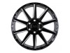 Black Rhino Typhoon Gloss Black With Milled Spokes Wheel 17" x 9.5" | Ford F-150 2021-2023