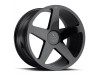 Blaque Diamond BD-15 Gloss Black Wheel (24" x 10", +20 Offset, Blank Bolt Pattern, 66.60 mm Hub) vzn118020