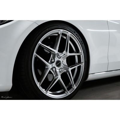 Brixton Forged RF7 Satin Sterling Silver Wheel (19