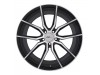 Cray Spider Gloss Black With Mirror Cut Face Wheel (19