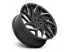 DUB S259 G.O.A.T. Gloss Black With Machined Spokes Wheel (24