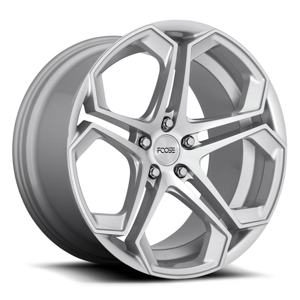 Foose F170 Impala Gloss Silver Machined Wheel 20" x 10.5" | Chevrolet Camaro 2016-2023