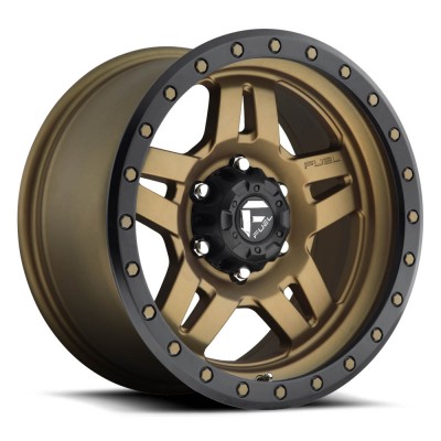 Fuel 1PC D583 Anza Matte Bronze Black Bead Ring Wheel 20" x 9" | GMC Sierra 1500 2019-2022