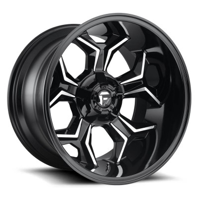 Fuel 1PC D606 Avenger Gloss Black Milled Wheel 20" x 9" | Chevrolet Tahoe 2021-2023