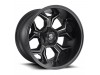 Fuel 1PC D605 Avenger Matte Black Double Dark Tint Wheel 20" x 9" | RAM 1500 (6-Lug) 2019-2023