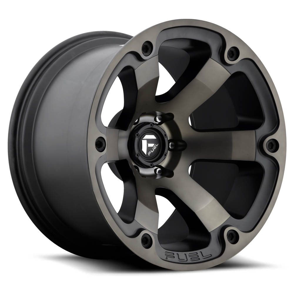 Fuel 1PC D564 Beast Matte Black Double Dark Tint Wheel 20" x 9" | RAM 1500 (6-Lug) 2019-2023