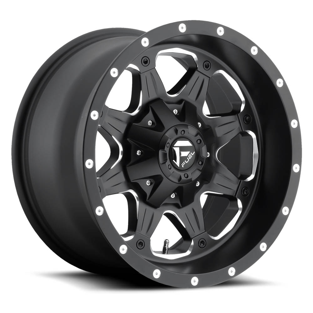 Fuel 1PC D534 Boost Matte Black Milled Wheel 20" x 9" | Chevrolet Tahoe 2021-2023