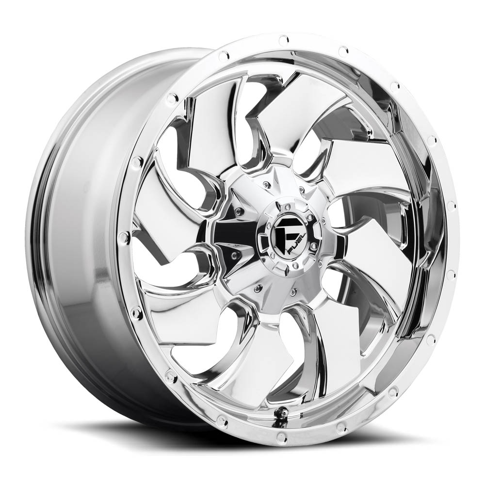 Fuel 1PC D573 Cleaver Chrome Plated Wheel (22