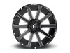 Fuel 1PC D615 Contra Gloss Black Milled Wheel 20" x 9" | RAM 1500 (6-Lug) 2019-2023