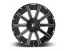 Fuel 1PC D616 Contra Matte Black Milled Wheel 20" x 9" | RAM 1500 (6-Lug) 2019-2023