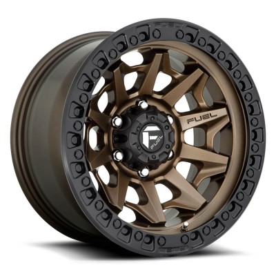 Fuel 1PC D696 Covert Matte Bronze Black Bead Ring Wheel 17" x 9" | Ford F-150 2021-2023