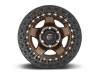 Fuel 1PC D119 Warp Beadlock Matte Bronze Wheel (17